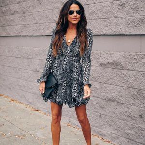 Solomon Floral Ruffle Dress